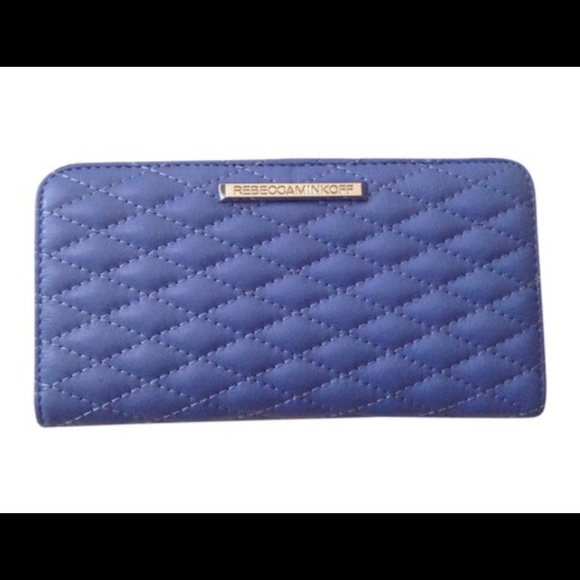 Rebecca Minkoff Handbags - Rebecca Minkoff Sophie Snap Wallet - Denim Blue